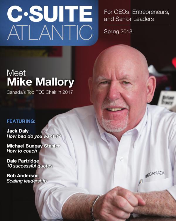 Industry Magazine C•Suite Atlantic Magazine Spring 2018