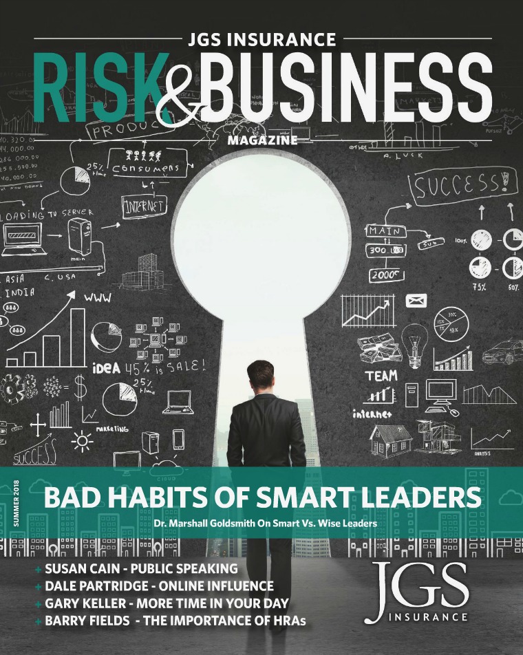 Risk & Business Magazine JGS Insurance Risk & Business Magazine Summer 2018