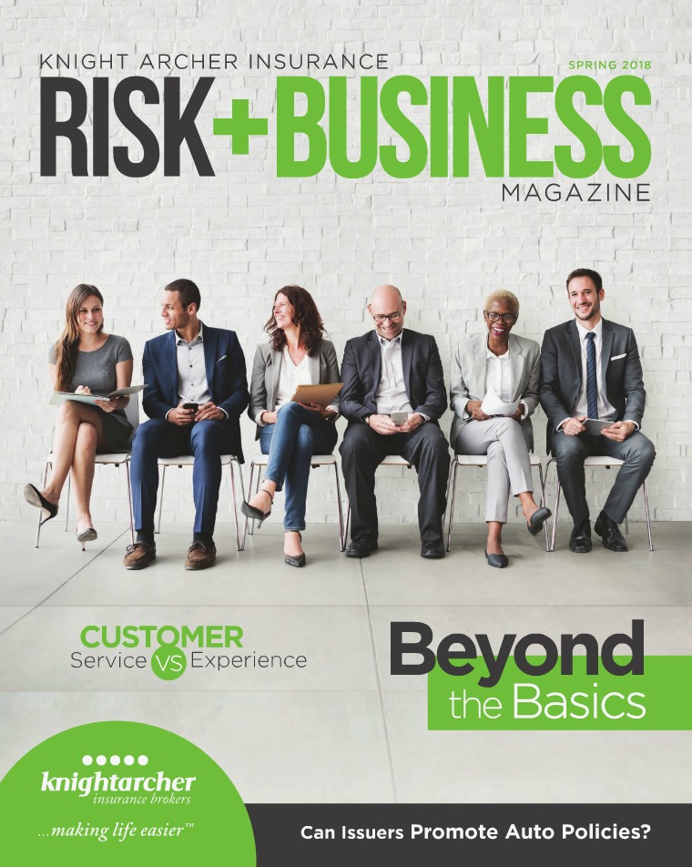 Risk & Business Magazine Knight Archer Insurance Magazine 2018