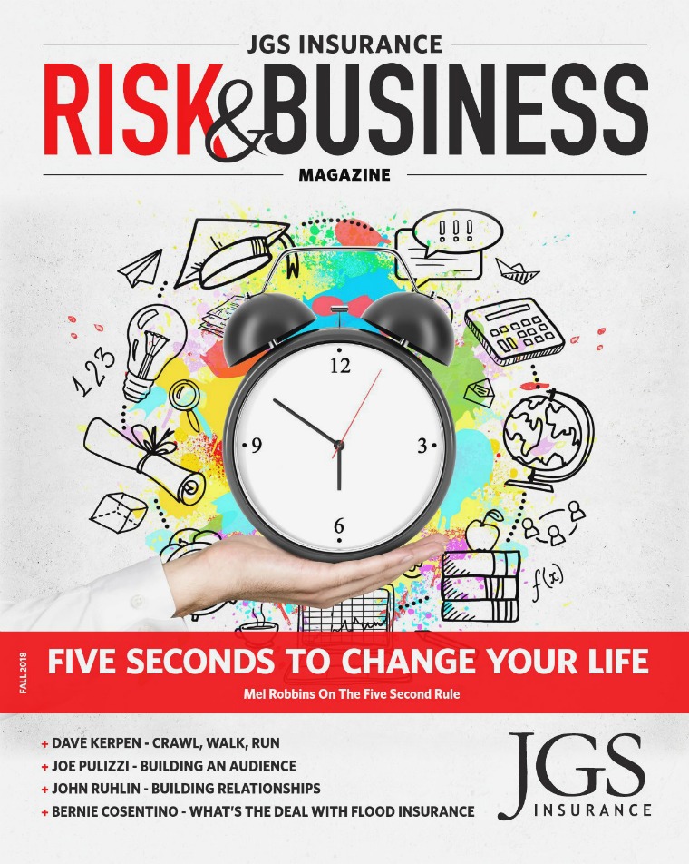 Risk & Business Magazine JGS Insurance Magazine Fall 2018