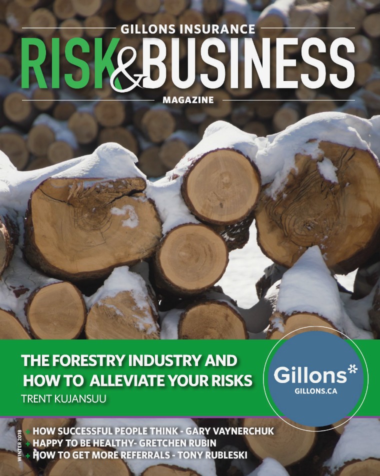 Risk & Business Magazine Gillons Insurance Magazine Winter 2018