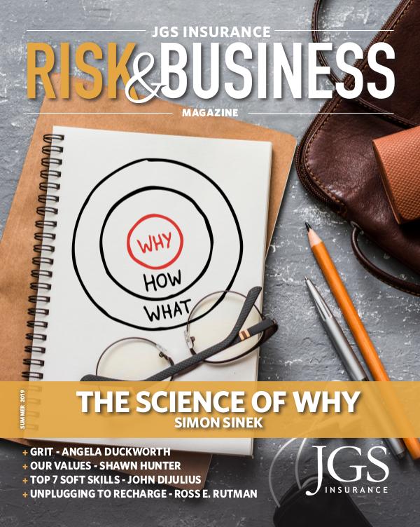 Risk & Business Magazine JGS Insurance Magazine - Summer 2019