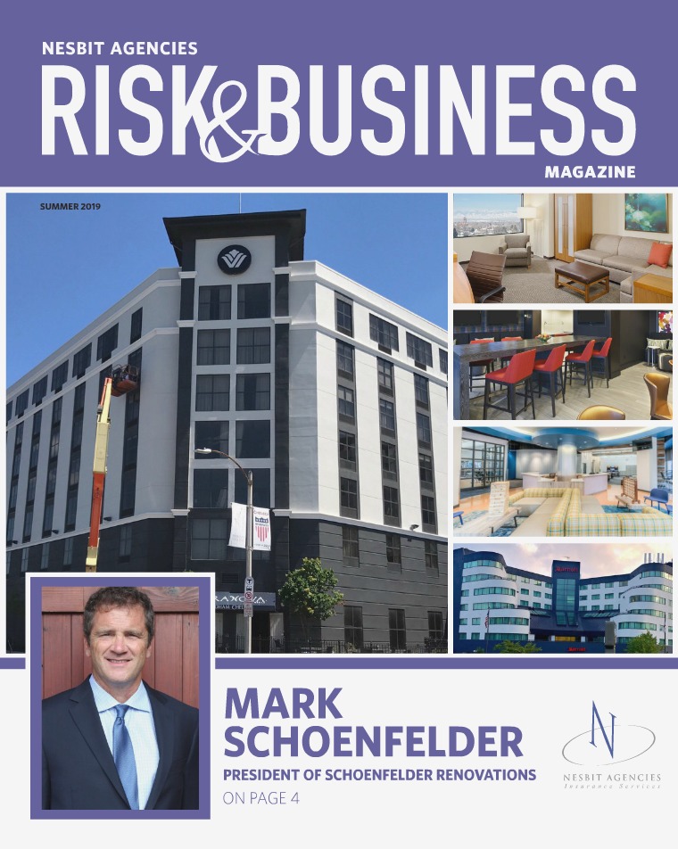 Risk & Business Magazine Nesbit Agencies Magazine Summer 2019