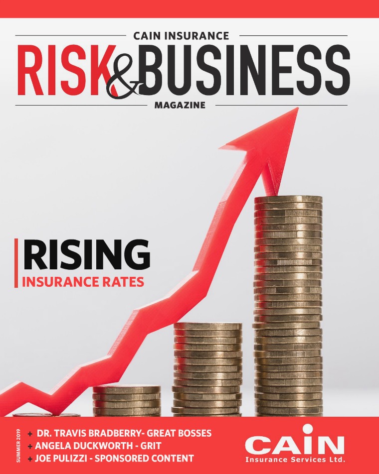 Risk & Business Magazine Cain Insurance Summer 2019 Magazine