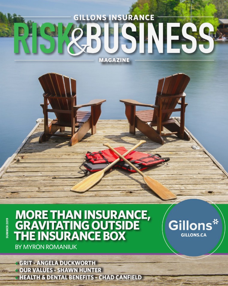 Risk & Business Magazine Gillons Insurance Summer 2019 Magazine