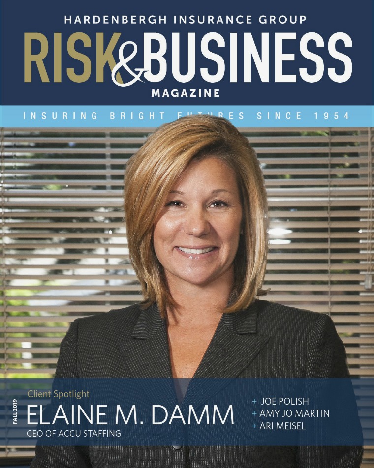 Risk & Business Magazine Hardenbergh Magazine Fall 2019