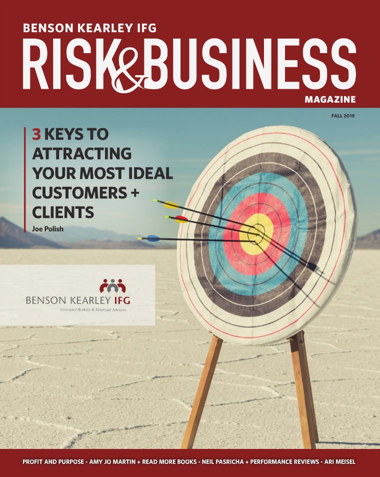 Risk & Business Magazine Benson Kearley IFG Fall 2019