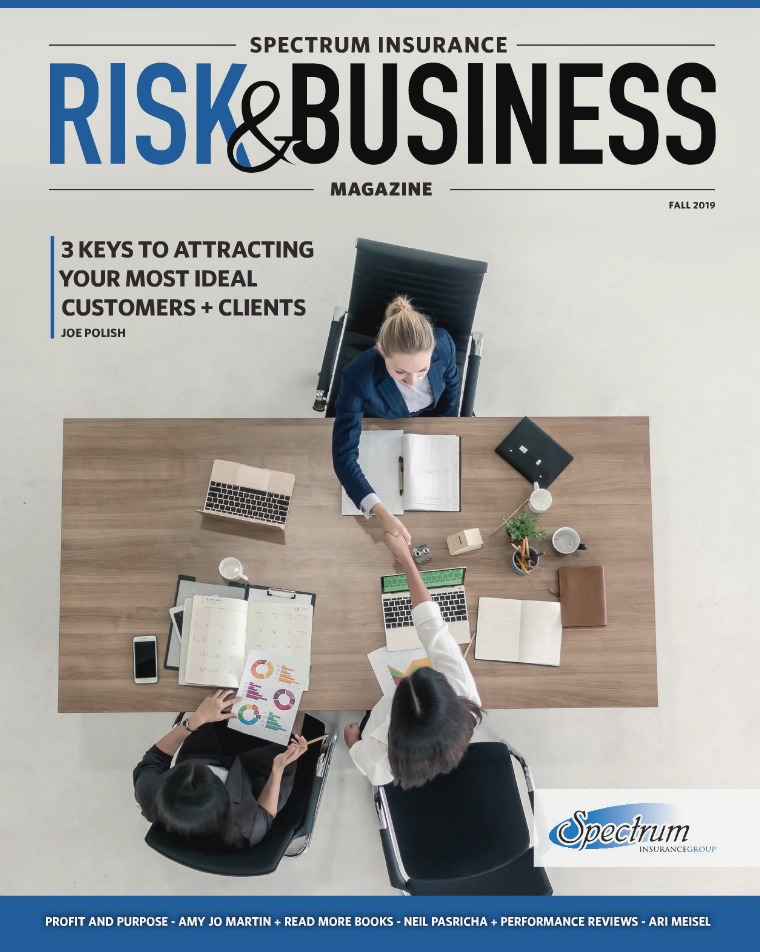 Risk & Business Magazine Spectrum Insurance Fall 2019