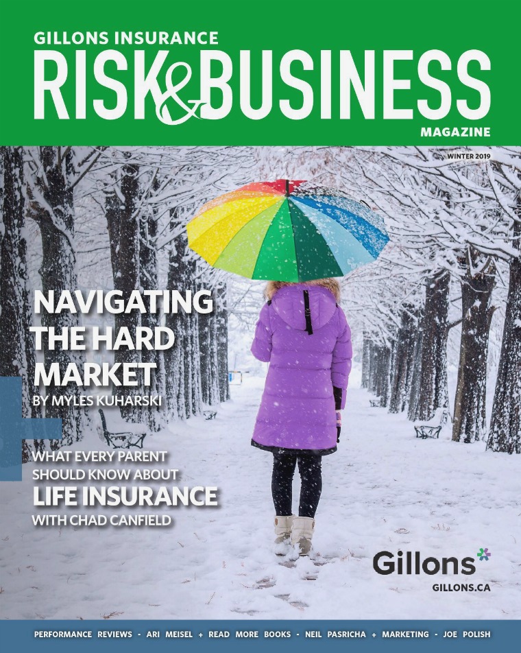 Risk & Business Magazine Gillons Insurance Winter 2019