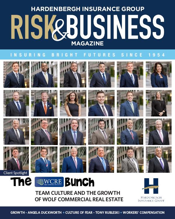 Risk & Business Magazine Hardenbergh Magazine - Fall 2019