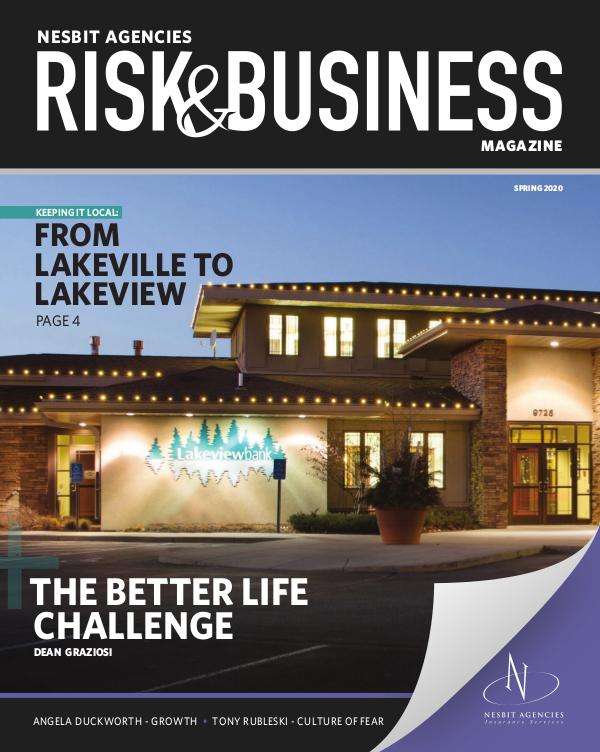 Risk & Business Magazine Nesbit Agencies Spring 2020