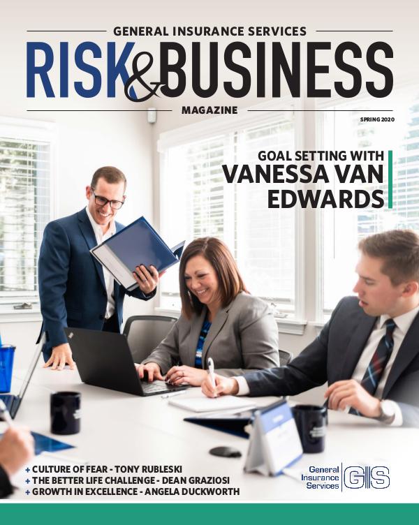Risk & Business Magazine General Insurance Services Spring 2020