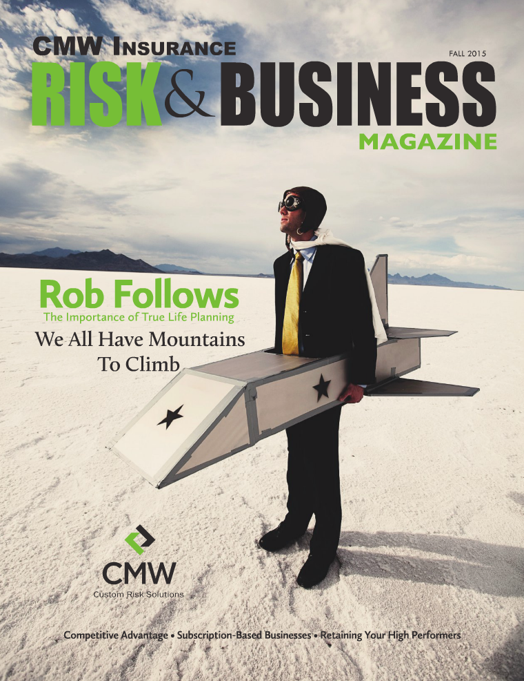 Risk & Business Magazine CMW Insurance Fall 2015
