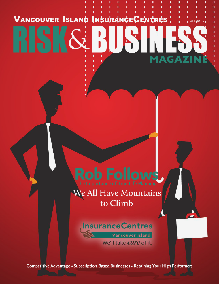 Waypoint Insurance - Risk & Business Magazine VIIC Fall 2015
