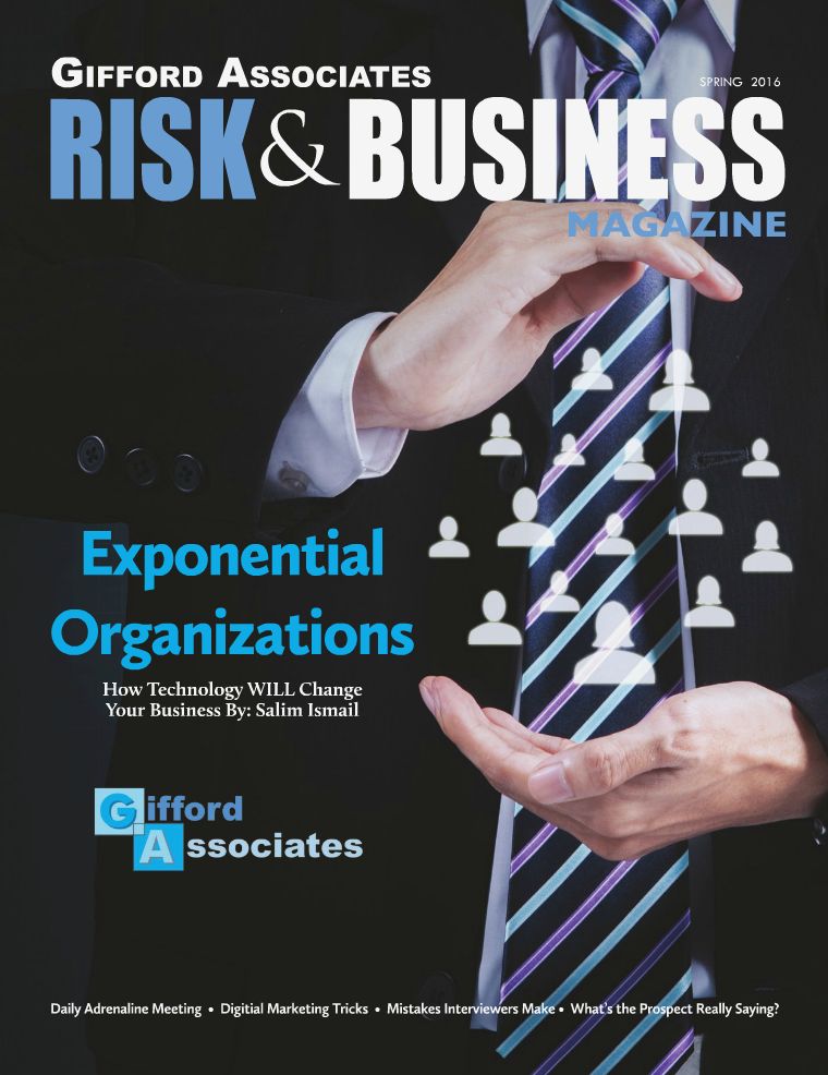 Risk & Business Magazine Gifford Associates Spring 2016