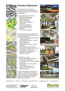 DAVIS Landscape Architecture Brochure 2015