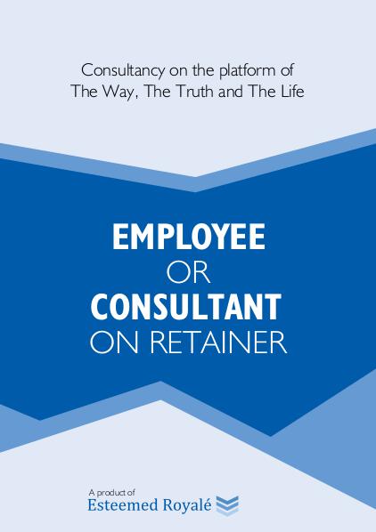 E-books Employee or Consultant on Retainer