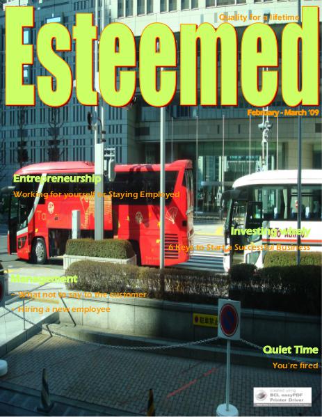 Esteemed Magazines February-March 2009