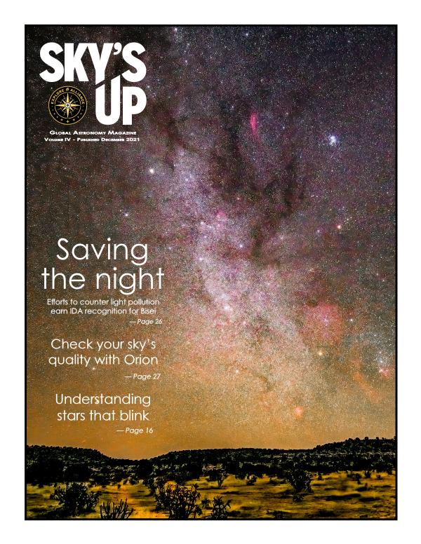 Sky's Up Global Astronomy Magazine Volume IV (December 2021)