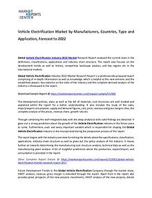 Vehicle Electrification Market 2017