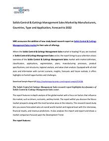 Solids Control & Cuttings Managemen Market 2017