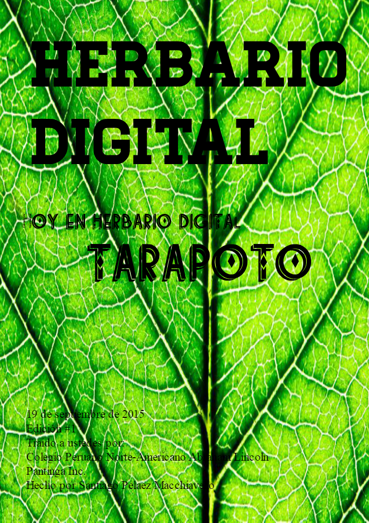 Herbario Digital Plantas de Tarapoto
