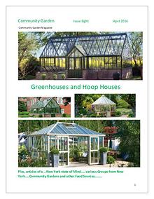 Community Garden Magazine  Issue Eight  April 2016