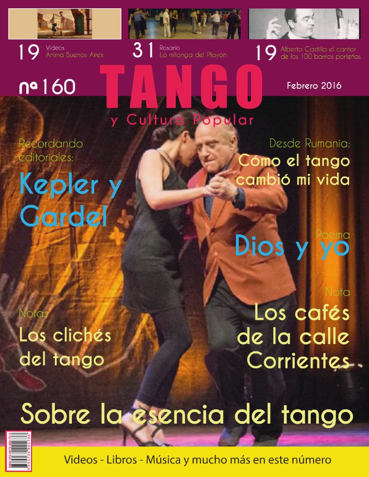 Tango y Cultura Popular ® N° 160
