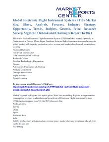 Electronic Flight Instrument System (EFIS) Market Trends To 2021