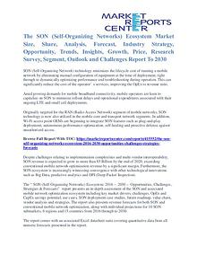 The SON (Self-Organizing Networks) Ecosystem Market Key Vendors 2030