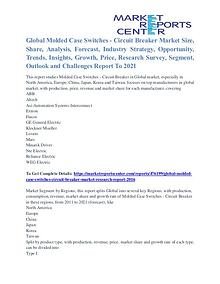 Molded Case Switches - Circuit Breaker Market Growth & Forecast 2021