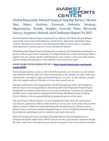 Disposable Manual Surgical Stapling Devices Market Key Vendors 2021