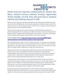 Activated Aspartate Aminotransferase Market Size And Outlook To 2021