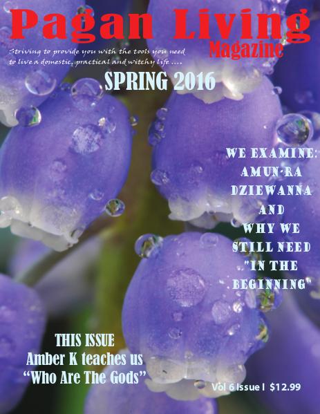 Pagan Living Magazine Spring 2016