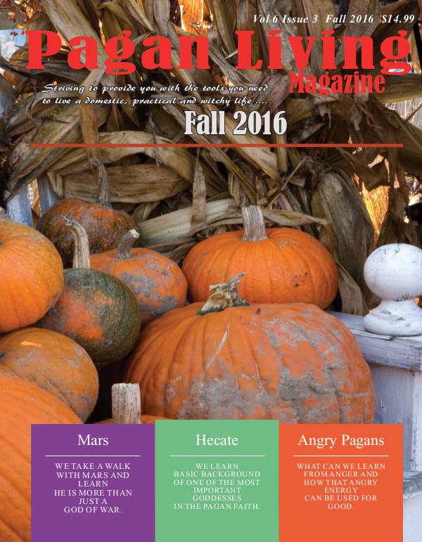 Pagan Living Magazine Fall 2016