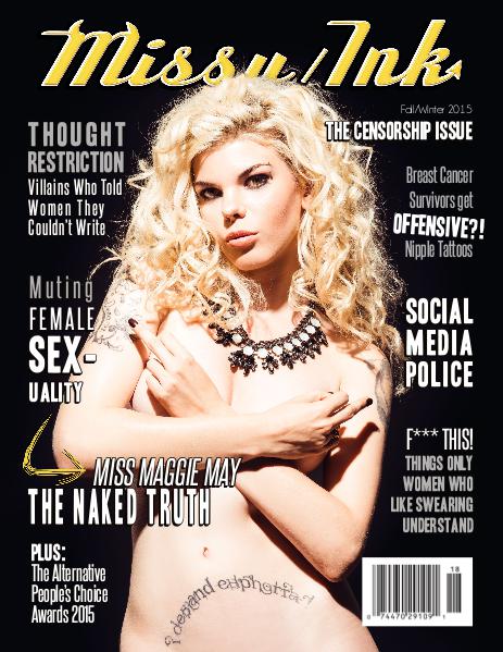Missy Ink Magazine - Fall 2015 - Censorship