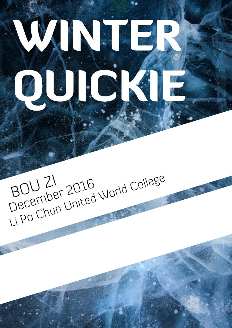 Bou Zi 2016-2017 Winter Quickie
