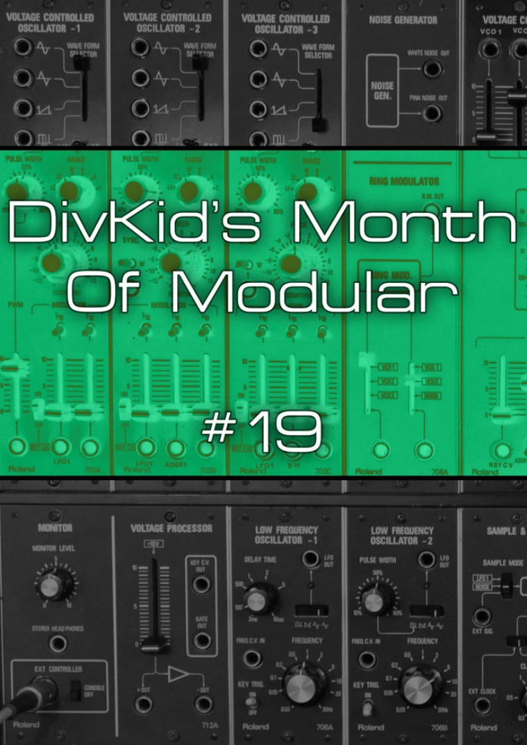 DivKid's Month Of Modular Issue #19
