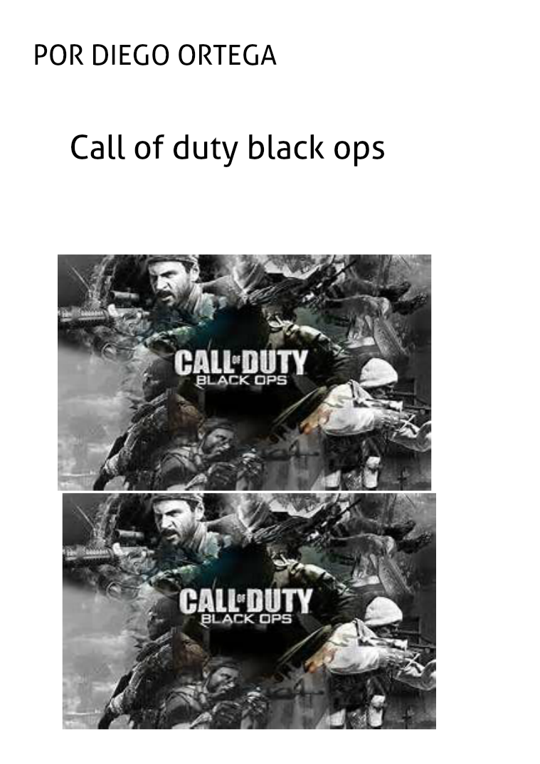 Call of duty black ops 2016