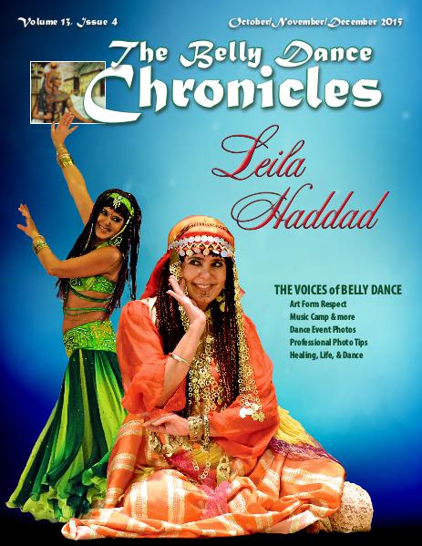 The Belly Dance Chronicles October/November/December 2015  Volume 13, Issue 4