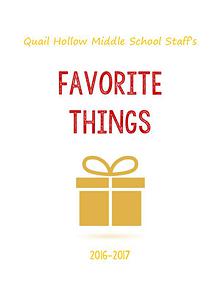 QHMS Favorite Things 2016-17