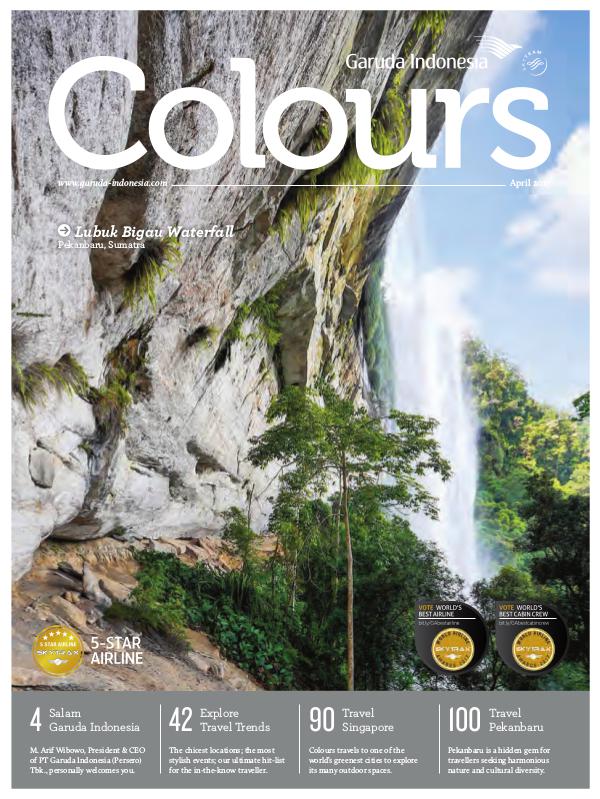 Garuda Indonesia Colours Magazine April 2017