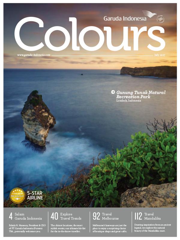 Garuda Indonesia Colours Magazine July 2017