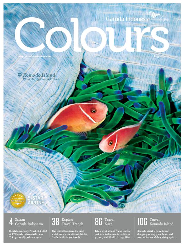 Garuda Indonesia Colours Magazine August 2017