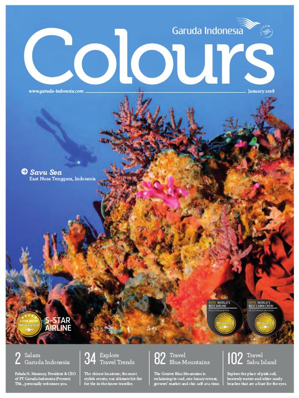 Garuda Indonesia Colours Magazine January 2018