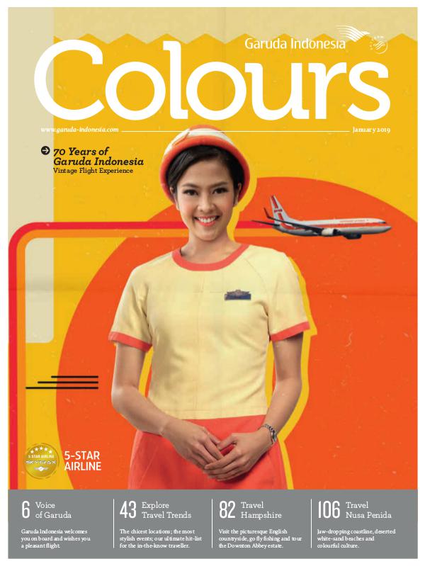 Garuda Indonesia Colours Magazine January 2019