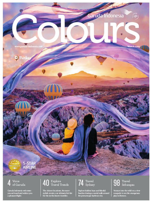 Garuda Indonesia Colours Magazine March 2019