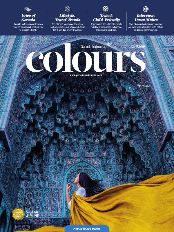 Garuda Indonesia Colours Magazine April 2019