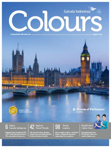 Garuda Indonesia Colours Magazine August 2014