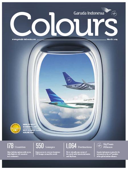 Garuda Indonesia Colours Magazine March 2014
